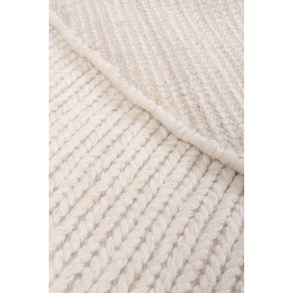 Tappeto FIR WOOL 160 cm 2600 g/m2 crema/naturale