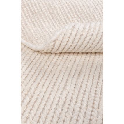 Tappeto FIR WOOL 160 cm 2600 g/m2 crema/naturale