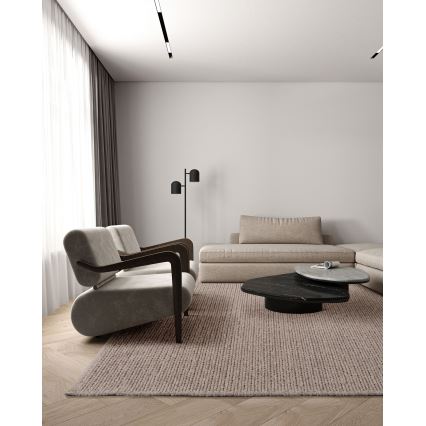 Tappeto FIR WOOL 160x230 cm 2600 g/m2 beige/naturale