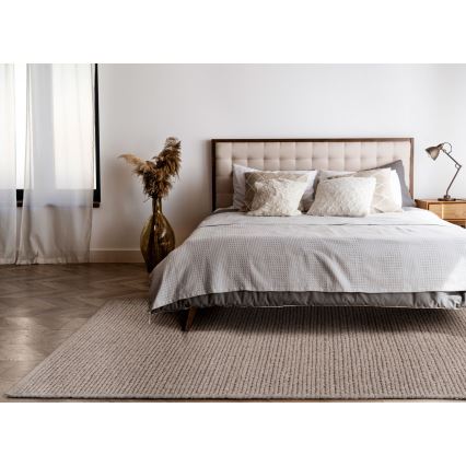 Tappeto FIR WOOL 160x230 cm 2600 g/m2 beige/naturale