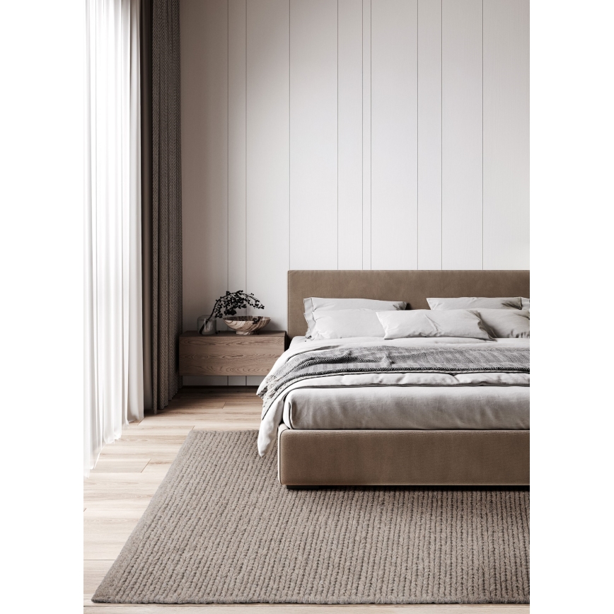 Tappeto FIR WOOL 160x230 cm 2600 g/m2 beige/naturale
