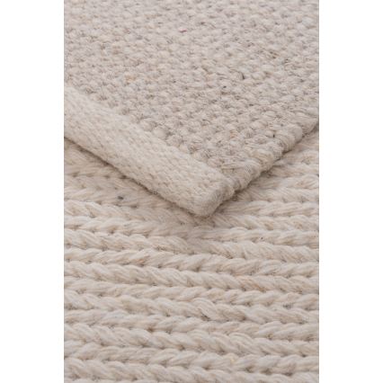Tappeto FIR WOOL 200x300 cm 2600 g/m2 crema/naturale