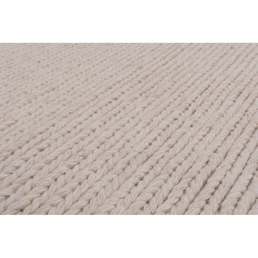 Tappeto FIR WOOL 70x140 cm 2600 g/m2 crema/naturale
