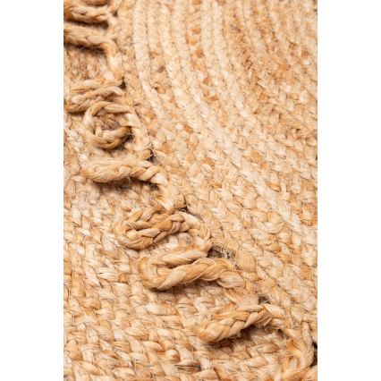 Tappeto JUTA 100 cm beige/naturale