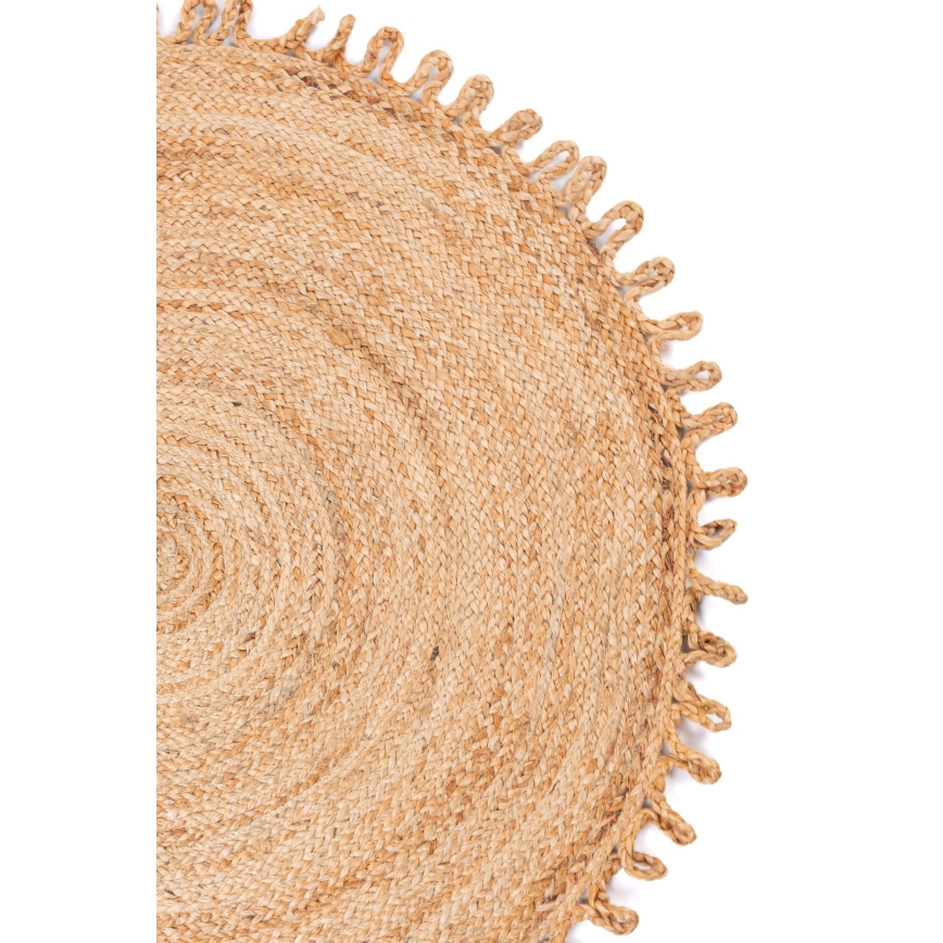 Tappeto JUTA 100 cm beige/naturale