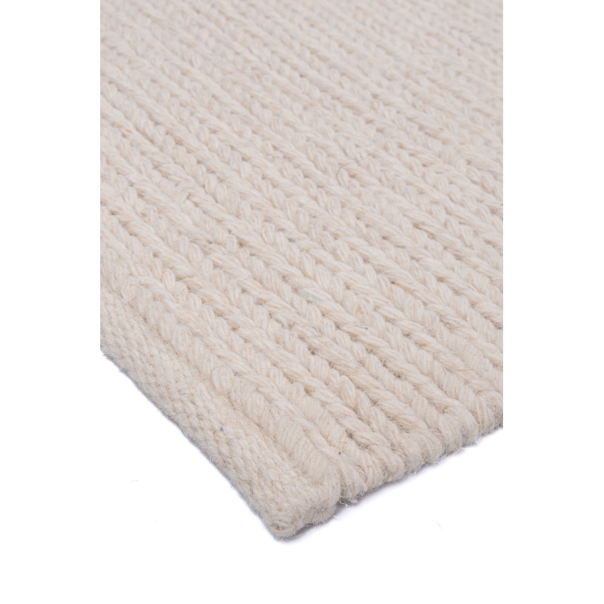 Tappeto naturale FIR WOOL 160x230 cm 2600 g/m2 crema