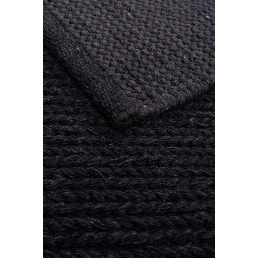 Tappeto naturale FIR WOOL 70x140 cm 2600 g/m2 antracite