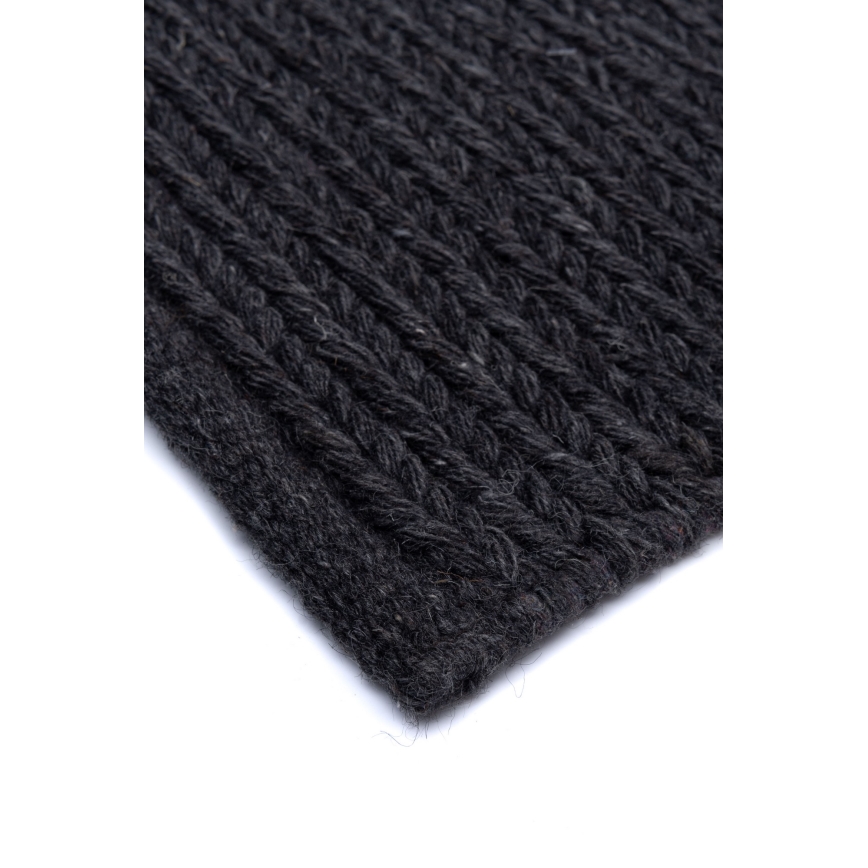 Tappeto naturale FIR WOOL 70x140 cm 2600 g/m2 antracite