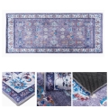 Tappeto orientale antiscivolo PRINT SHINE 70x140 cm blu