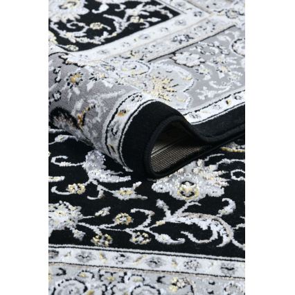 Tappeto orientale GRECE 120x170 cm 2150 g/m2 nero/grigio/bianco