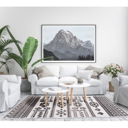 Tappeto orientale NEPAL 120x180 cm grigio/bianco