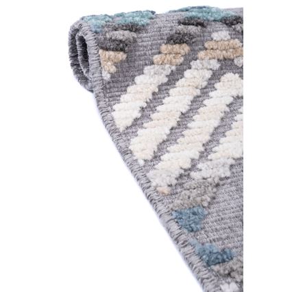 Tappeto orientale NEPAL 160x230 cm blu/grigio/crema