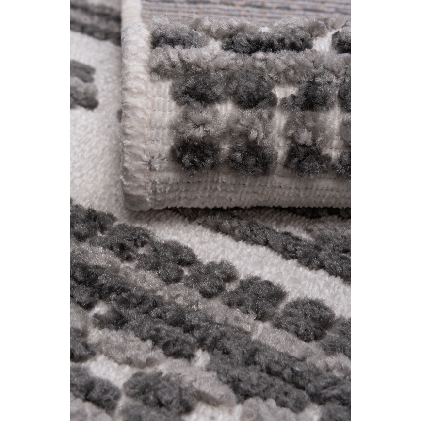 Tappeto orientale NEPAL 160x230 cm grigio/bianco