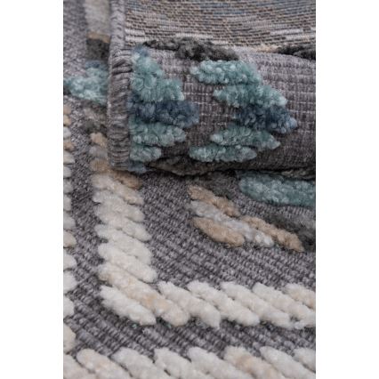 Tappeto orientale NEPAL 200 x 280 cm blu/grigio