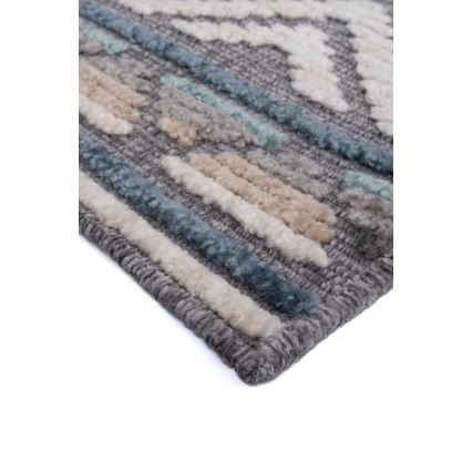 Tappeto orientale NEPAL 200 x 280 cm blu/grigio