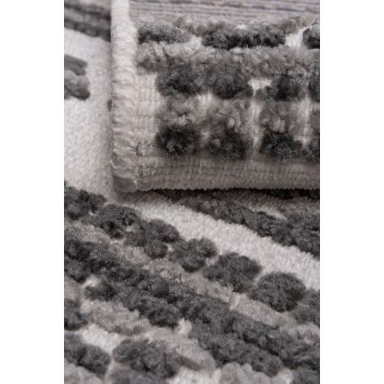 Tappeto orientale NEPAL 80x153 cm grigio/bianco