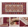 Tappeto orientale reversibile KILIM 80x150 cm, rosso/beige