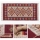 Tappeto orientale reversibile KILIM 80x150 cm, rosso/beige