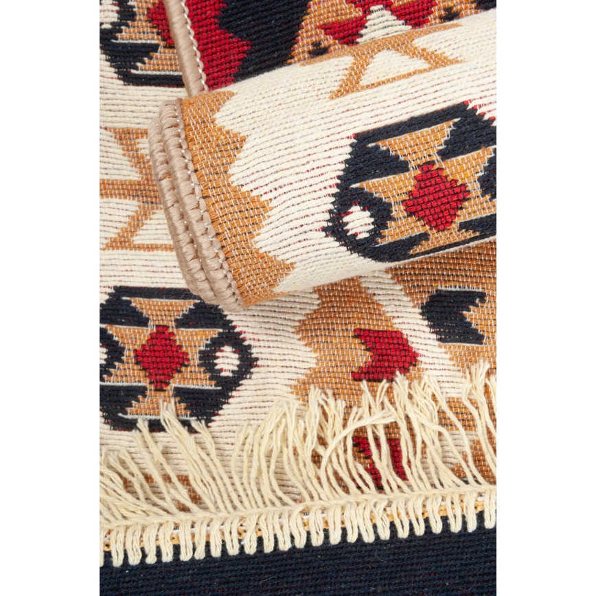 Tappeto orientale reversibile KILIM GOLD 60x120 cm multicolore