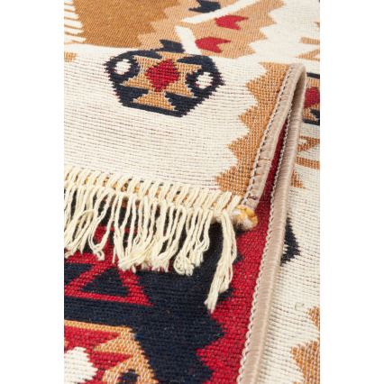 Tappeto orientale reversibile KILIM GOLD 60x120 cm multicolore