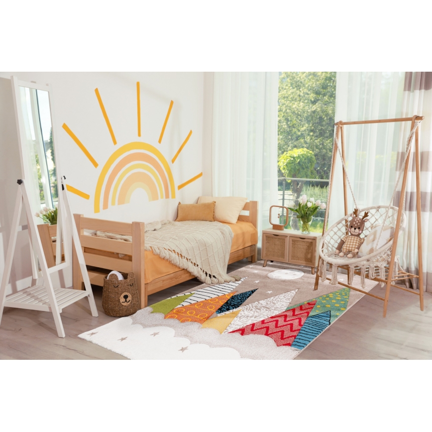 Tappeto per bambini BOND KIDS 80x150 cm 2100 g/m2 multicolore