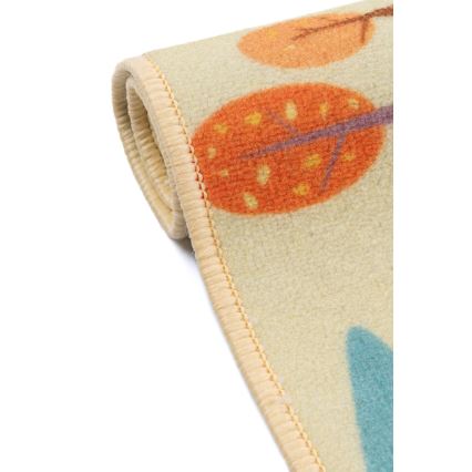 Tappeto per bambini STELLA STREETS 100x150 cm beige/stampa città