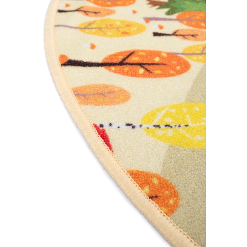 Tappeto per bambini STELLA STREETS 120 cm beige/città