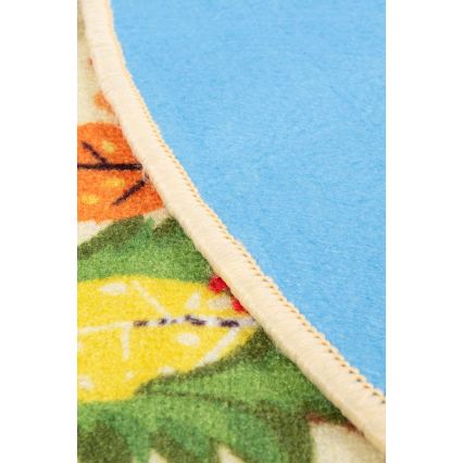 Tappeto per bambini STELLA STREETS 120 cm beige/città
