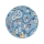 Tappeto per bambini STELLA STREETS 120 cm blu/città