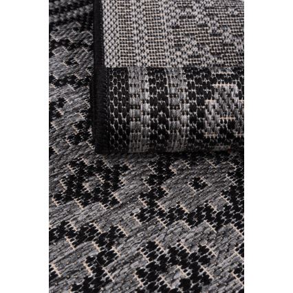 Tappeto per esterni EXPRESS NEW OUTDOOR 80x150 cm antracite