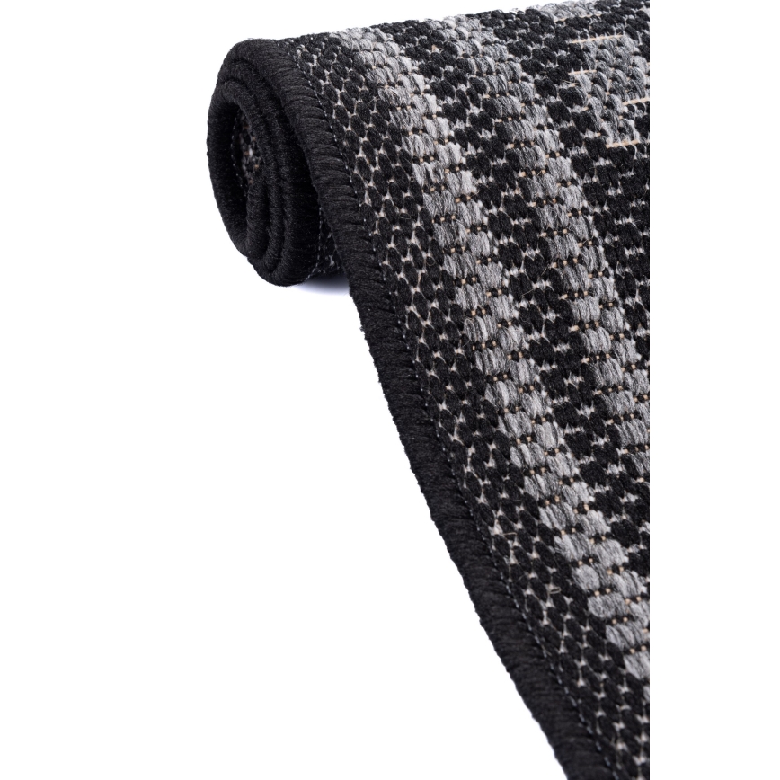 Tappeto per esterni EXPRESS NEW OUTDOOR 80x150 cm antracite