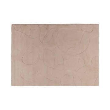 Tappeto RABBIT 3D 120x170 cm beige