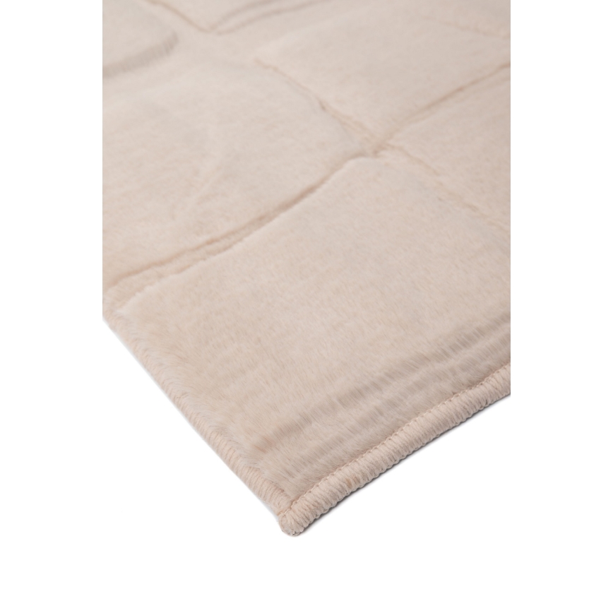 Tappeto RABBIT 3D 120x170 cm beige