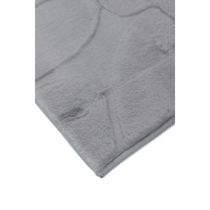 Tappeto RABBIT 3D 120x170 cm grigio chiaro
