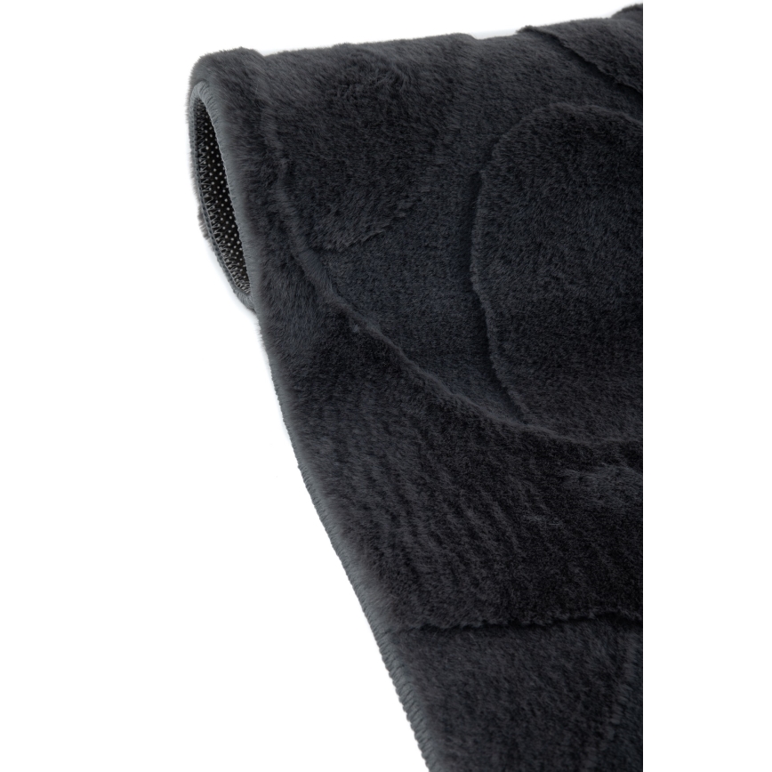 Tappeto RABBIT 3D 160x230 cm antracite