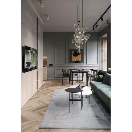 Tappeto RABBIT 3D 160x230 cm grigio chiaro