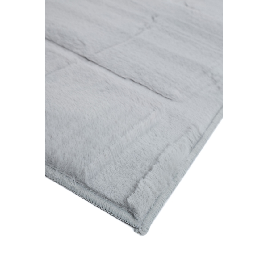 Tappeto RABBIT 3D 160x230 cm grigio chiaro