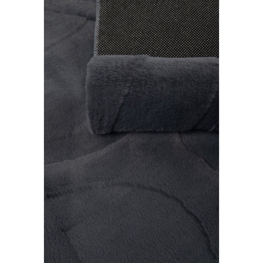 Tappeto RABBIT 3D 80x150 cm antracite