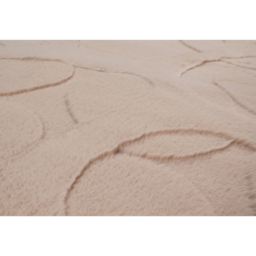 Tappeto RABBIT 3D 80x150 cm beige