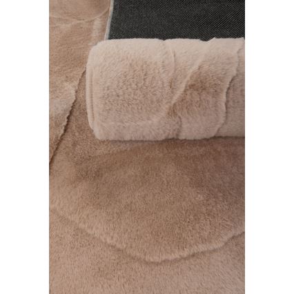 Tappeto RABBIT 3D 80x150 cm beige