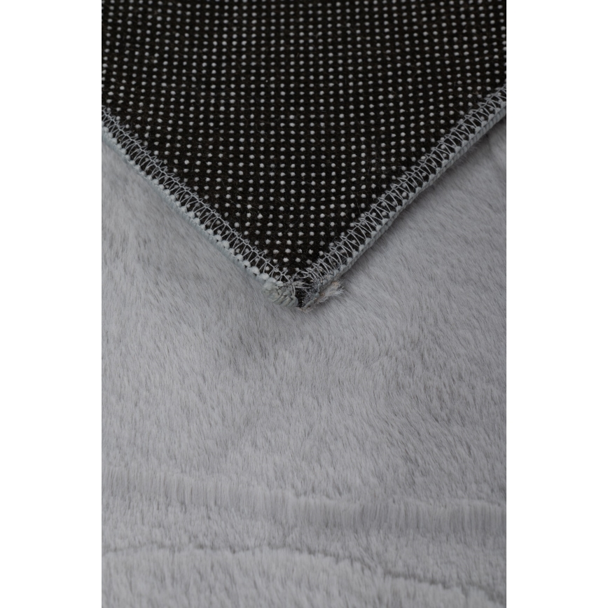 Tappeto RABBIT 3D 80x150 cm grigio chiaro