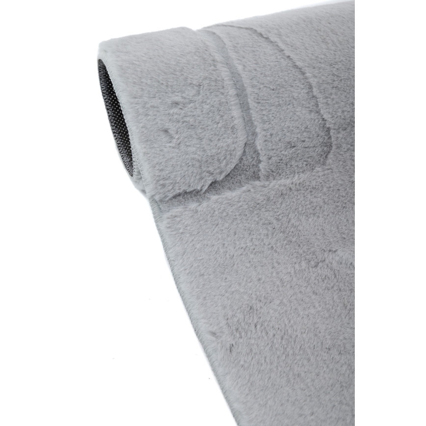 Tappeto RABBIT 3D 80x150 cm grigio