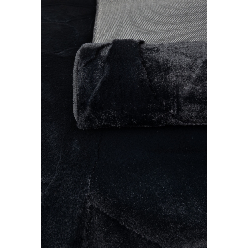 Tappeto RABBIT 3D 80x150 cm nero