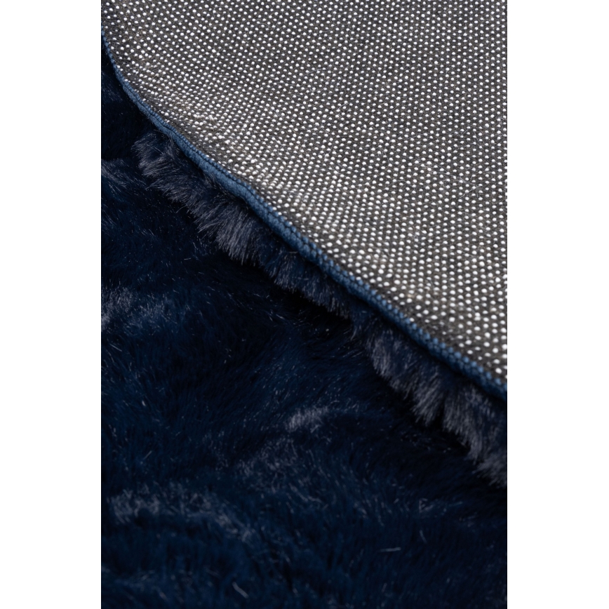 Tappeto RABBIT BUBBLE 160 cm blu scuro