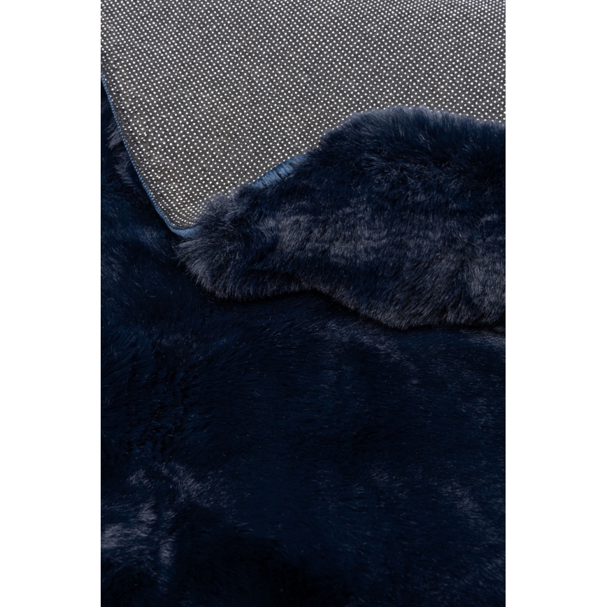 Tappeto RABBIT BUBBLE 160 cm blu scuro