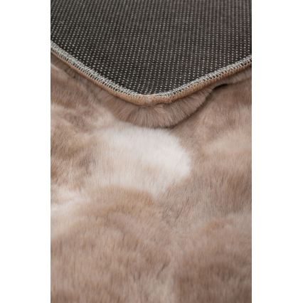 Tappeto RABBIT BUBBLE 55x100 cm marrone