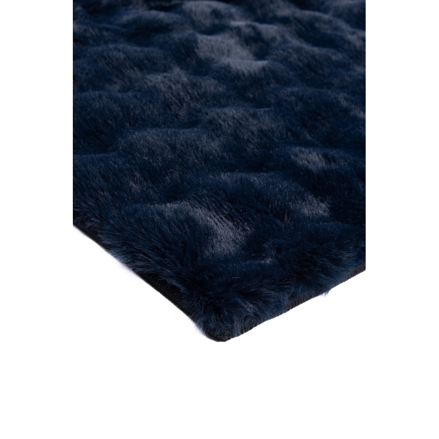 Tappeto RABBIT BUBBLE 80x150 cm blu scuro