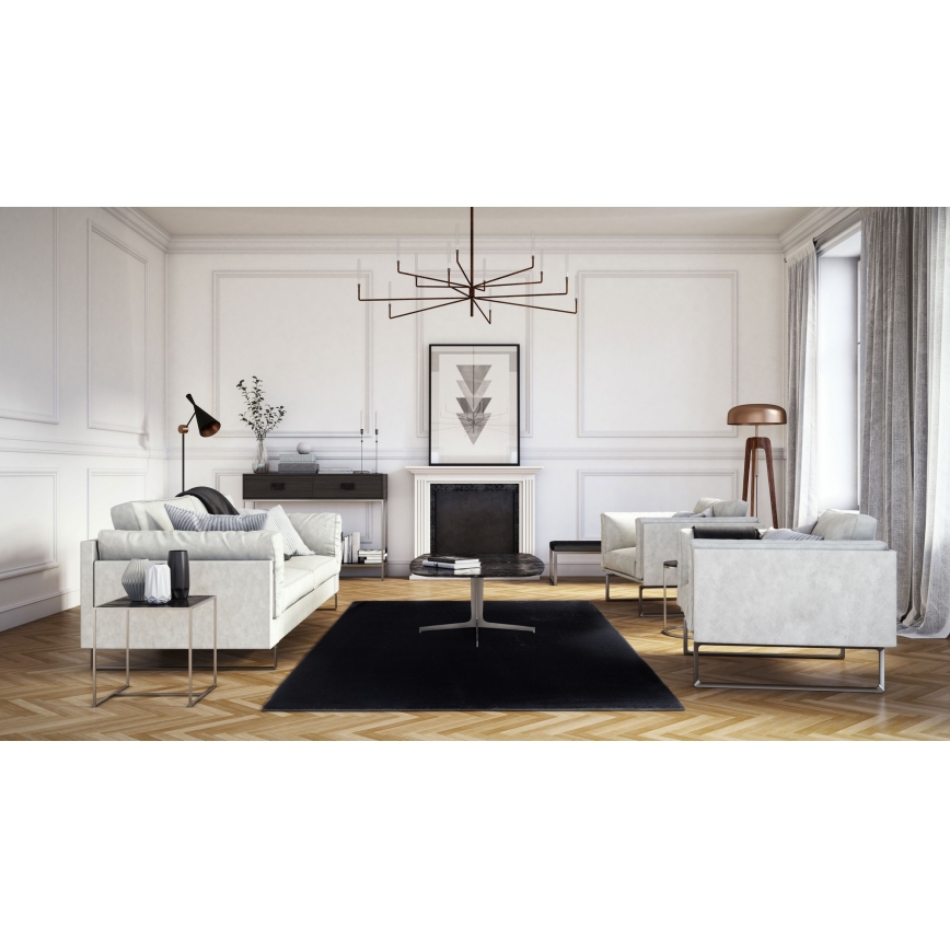 Tappeto RABBIT-FOX 60x100 cm nero