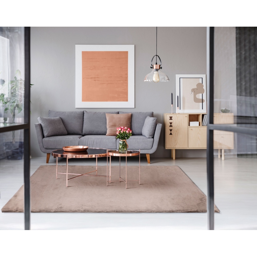 Tappeto RABBIT-ROSA NEW 160x230 cm 2000g/m2 beige