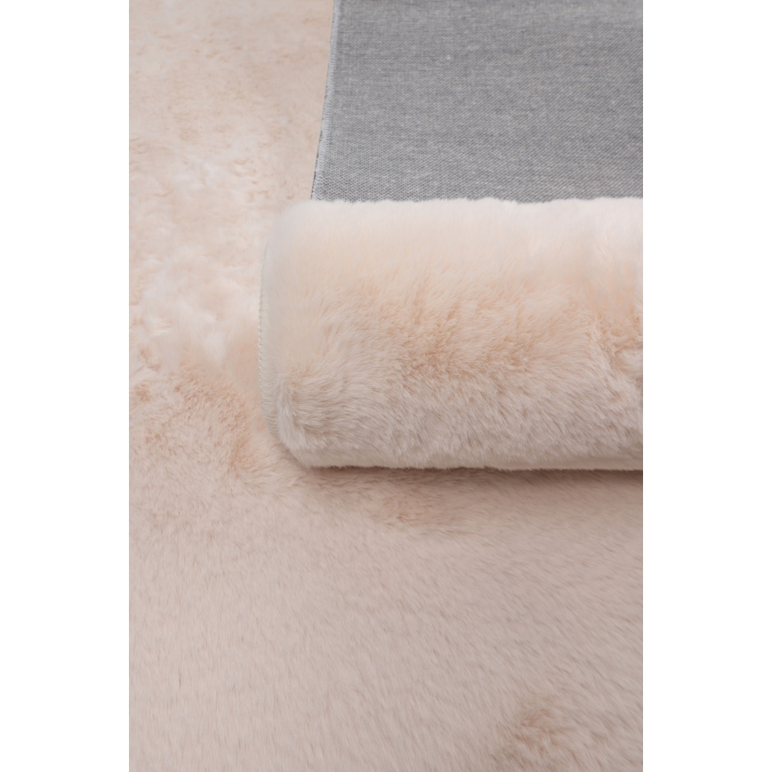 Tappeto RABBIT-ROSA NEW 80x150 cm 2000 g/m² crema